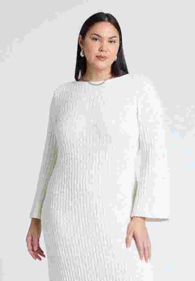 Slubby Sweater Dress image number 3