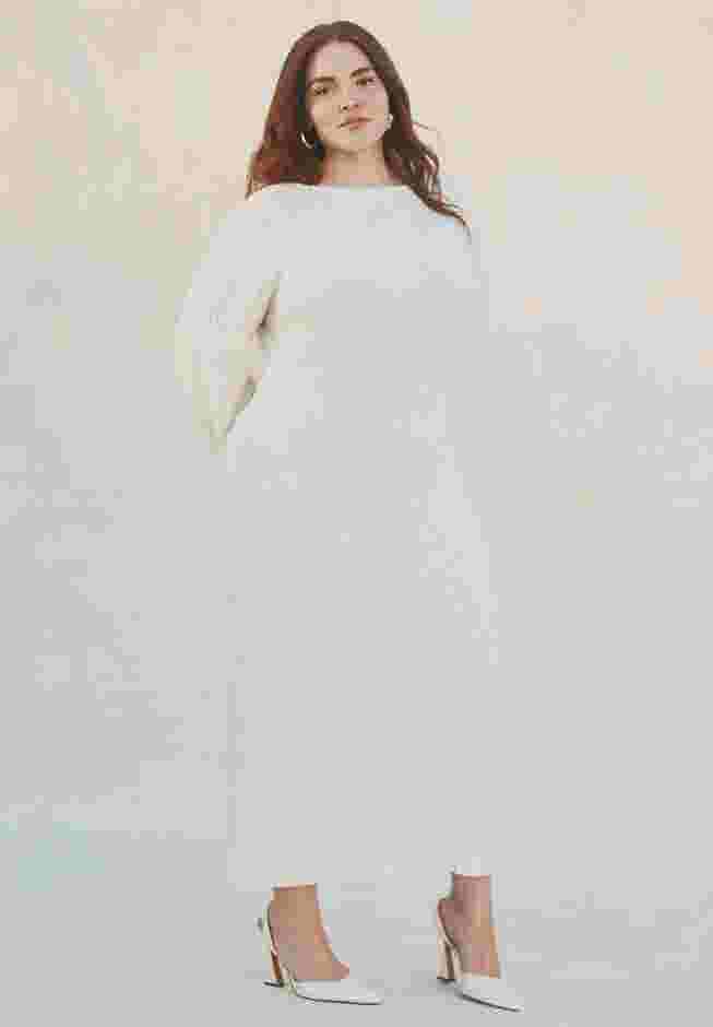 Slubby Sweater Dress image number 0