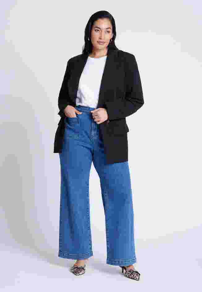 Long Relaxed Blazer image number 2