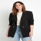 Long Relaxed Blazer image number null