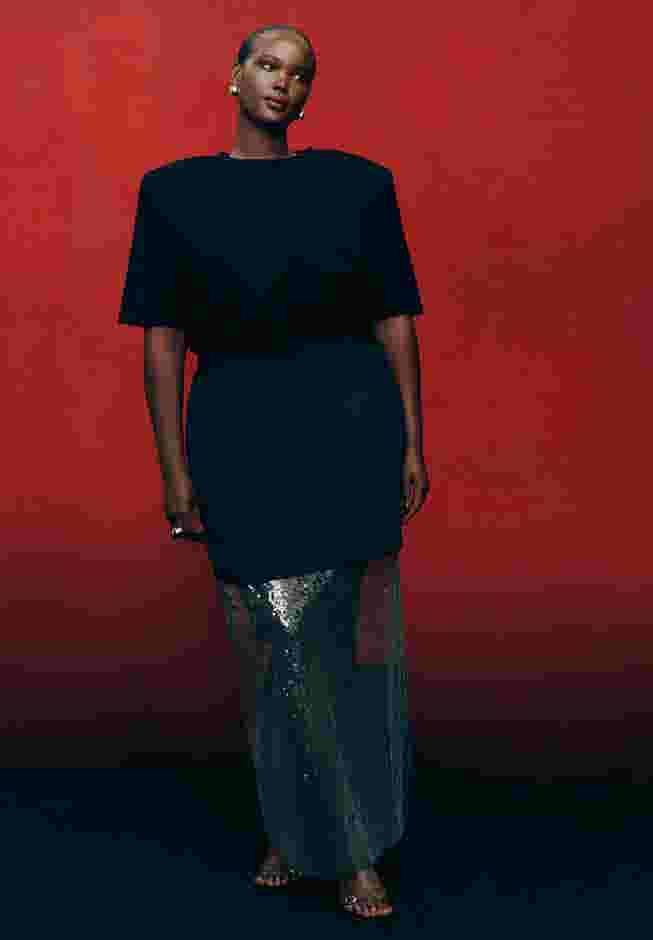 Sparkly Twofer Skirt image number 0