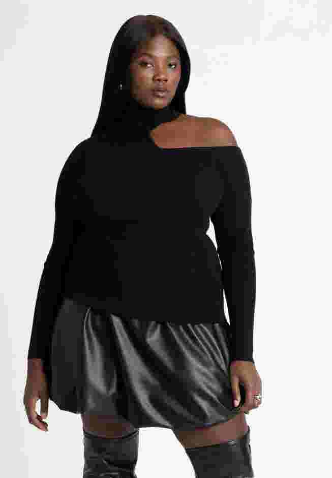 Shoulder Cutout Sweater image number 0