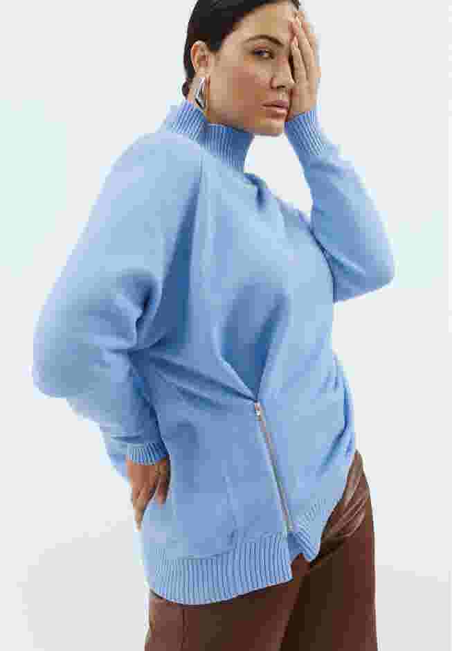 Zipper Detail Sweater image number 0