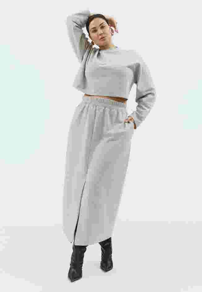 Oversized Cropped Sweatshirt image number 0
