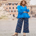 Everyday Stretch Knit Wide Leg Pant image number null