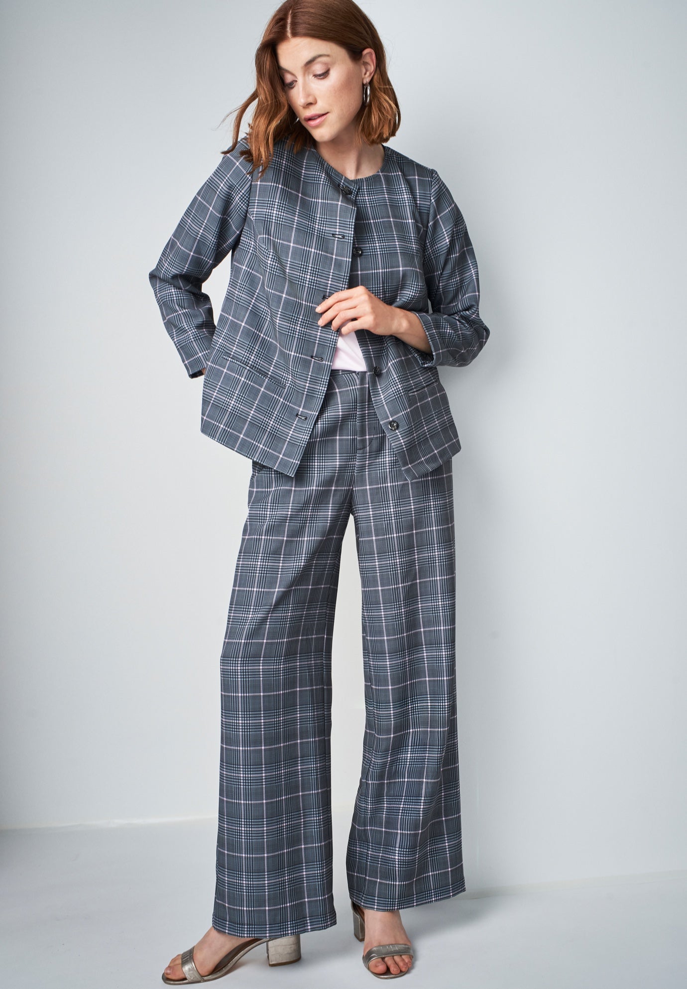 Bi-Stretch Wide Leg Pant image number 0