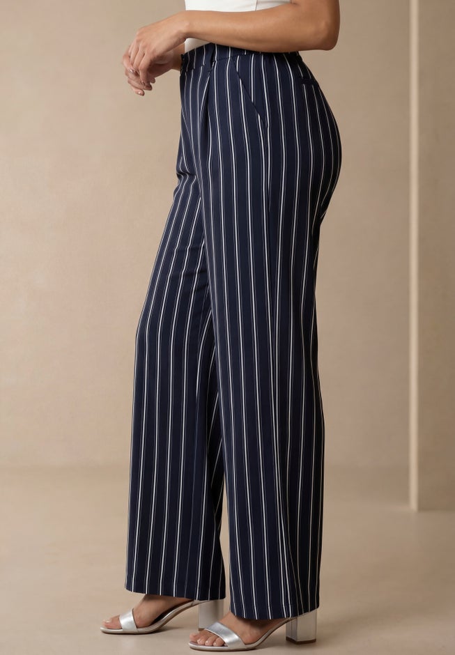 Bi-Stretch Wide Leg Pant image number 1
