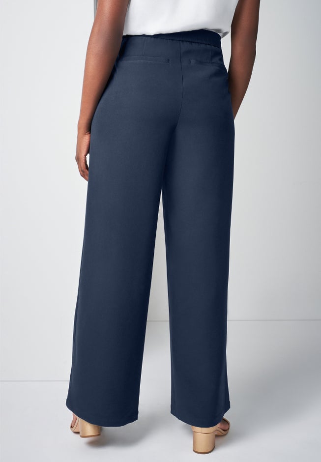 Bi-Stretch Wide Leg Pant image number 2