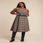 Double Strap Wide Waist Belt image number null