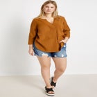 Distressed Denim Short image number null