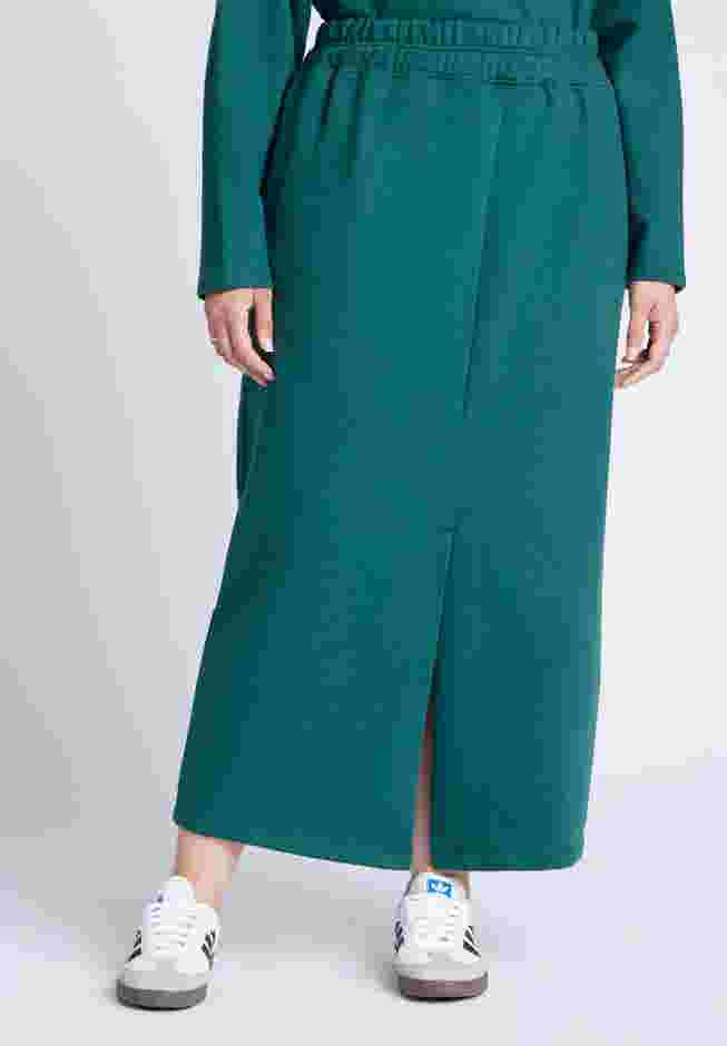 Maxi French Terry Skirt image number 1