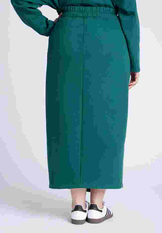 Maxi French Terry Skirt image number 2