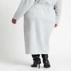 Maxi French Terry Skirt image number null