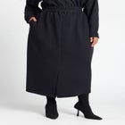 Maxi French Terry Skirt image number null