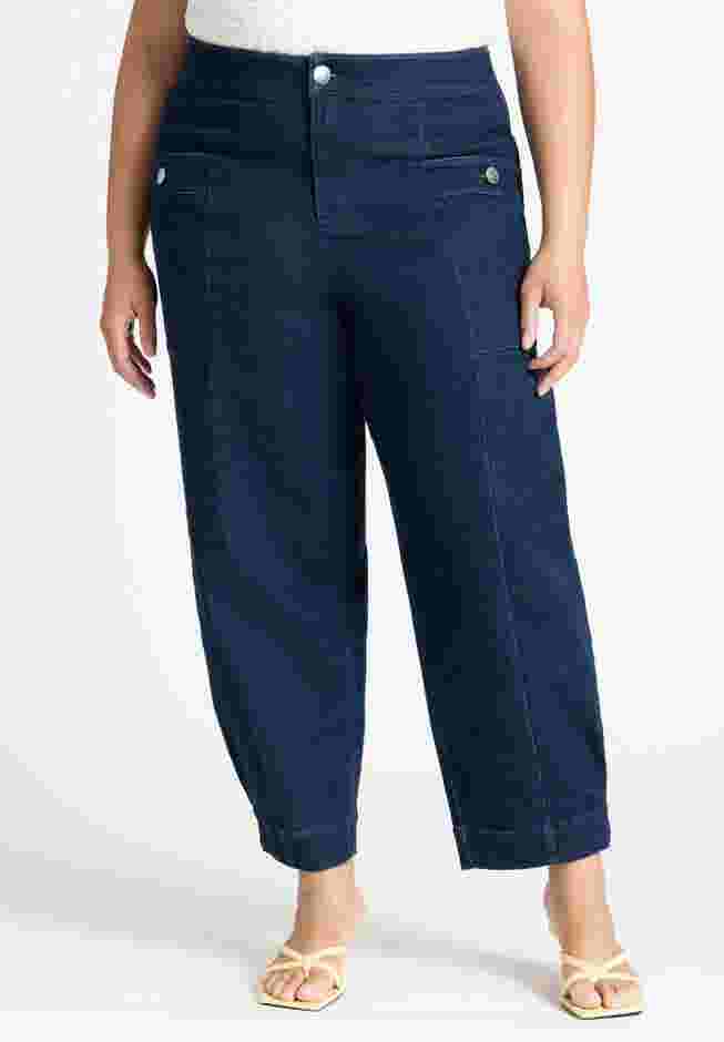 Patch Pocket Denim Trouser image number 1