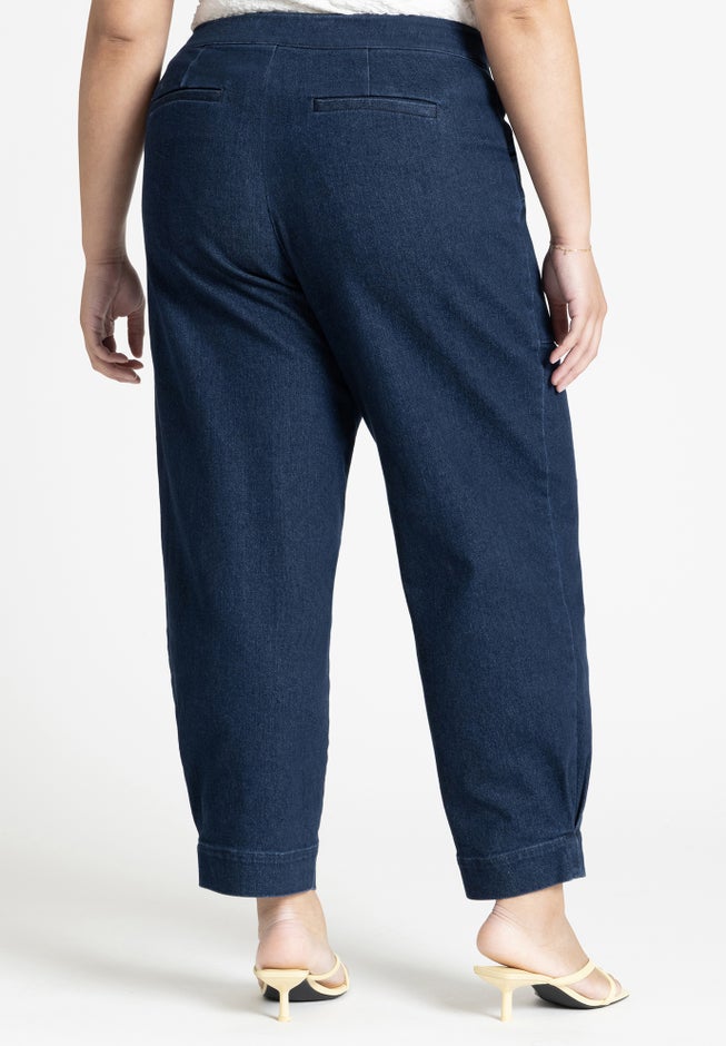 Patch Pocket Denim Trouser image number null