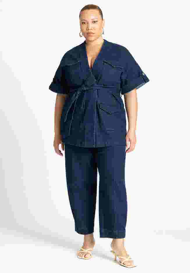 Patch Pocket Denim Trouser image number 0