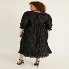 Metallic Jacquard Dress image number null