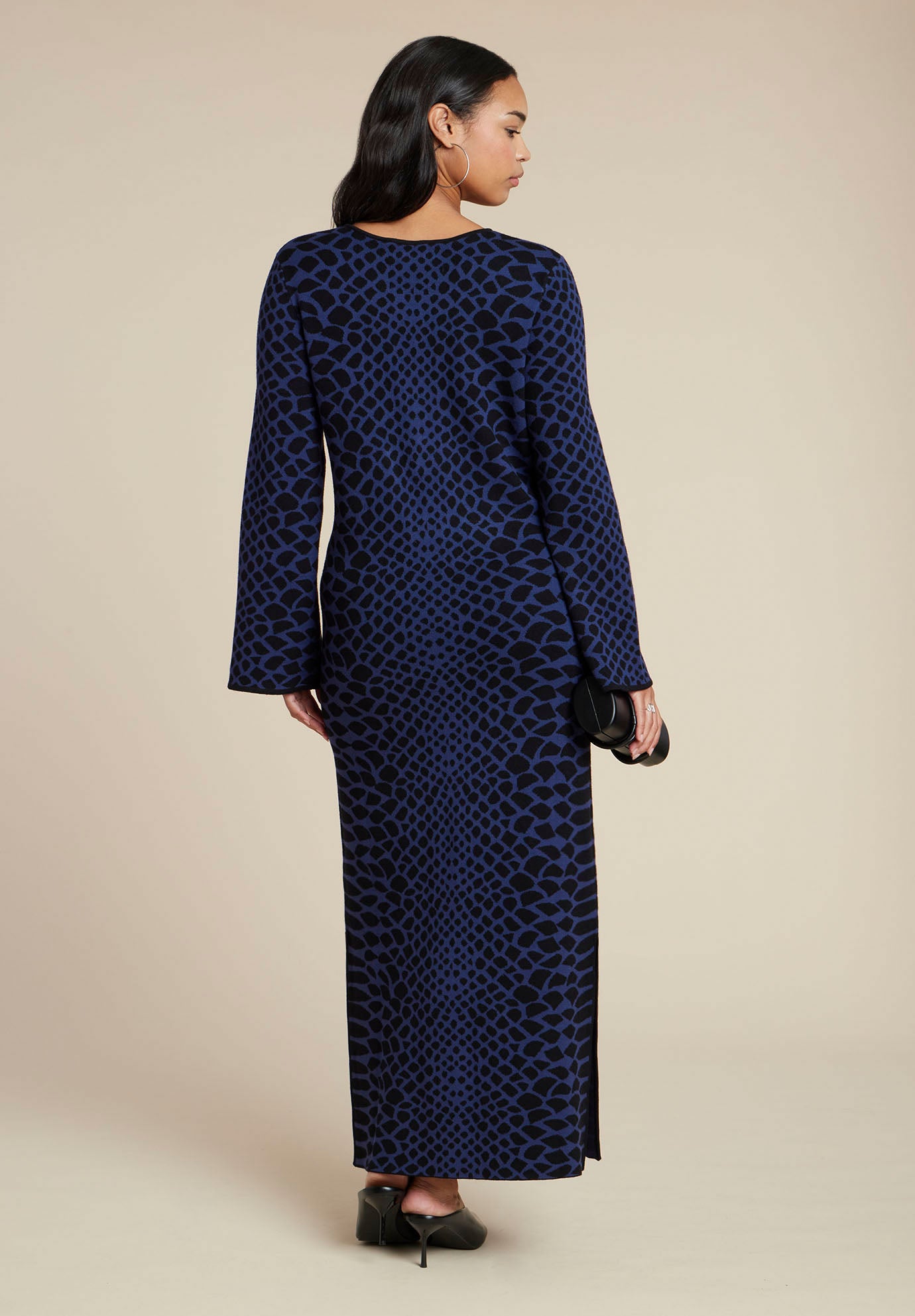 Wide Sleeve Sweater Dress image number 3