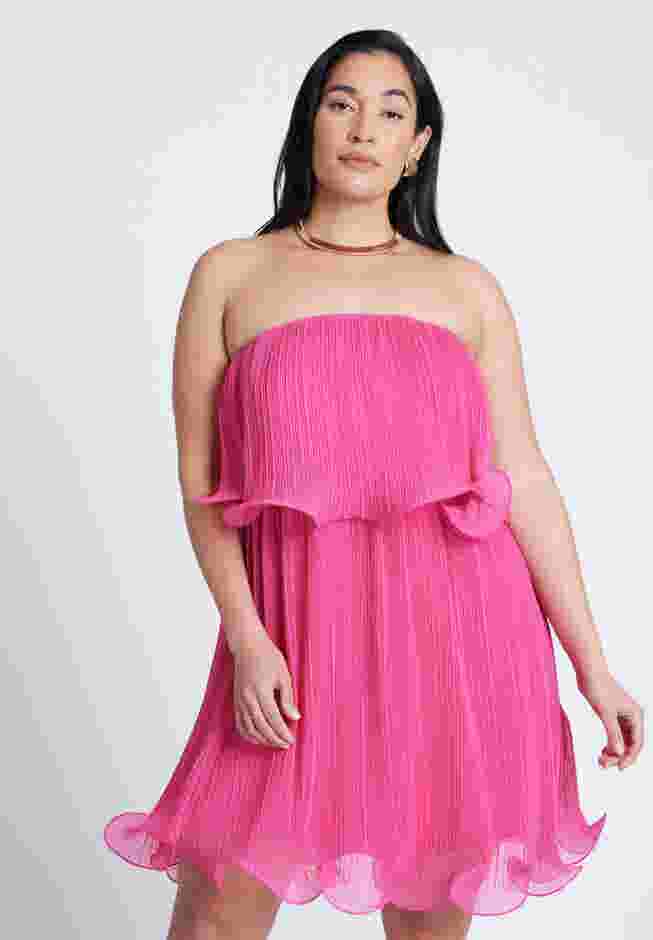 Ruffle Hem Mini Dress image number 1