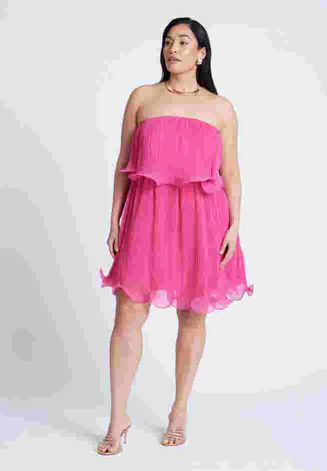 Ruffle Hem Mini Dress image number 3