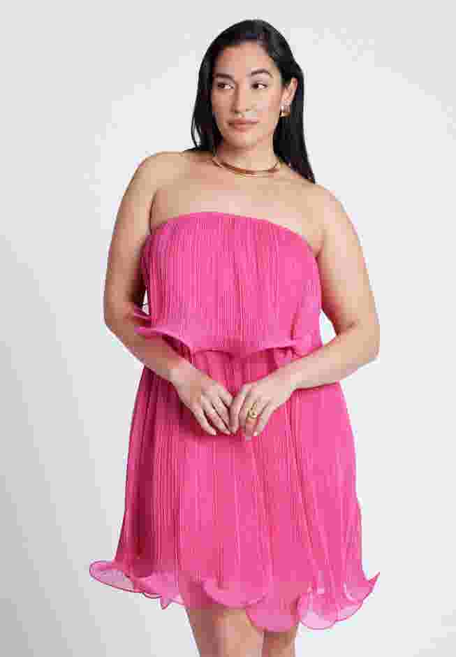 Ruffle Hem Mini Dress image number 4