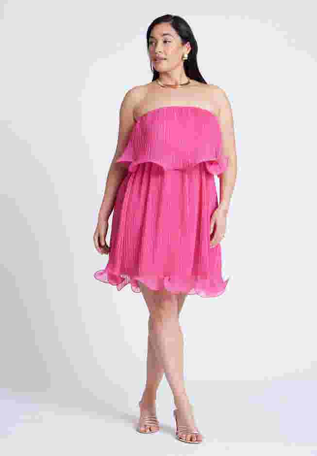 Ruffle Hem Mini Dress image number 0