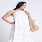 Lace Detail Aline Dress image number null