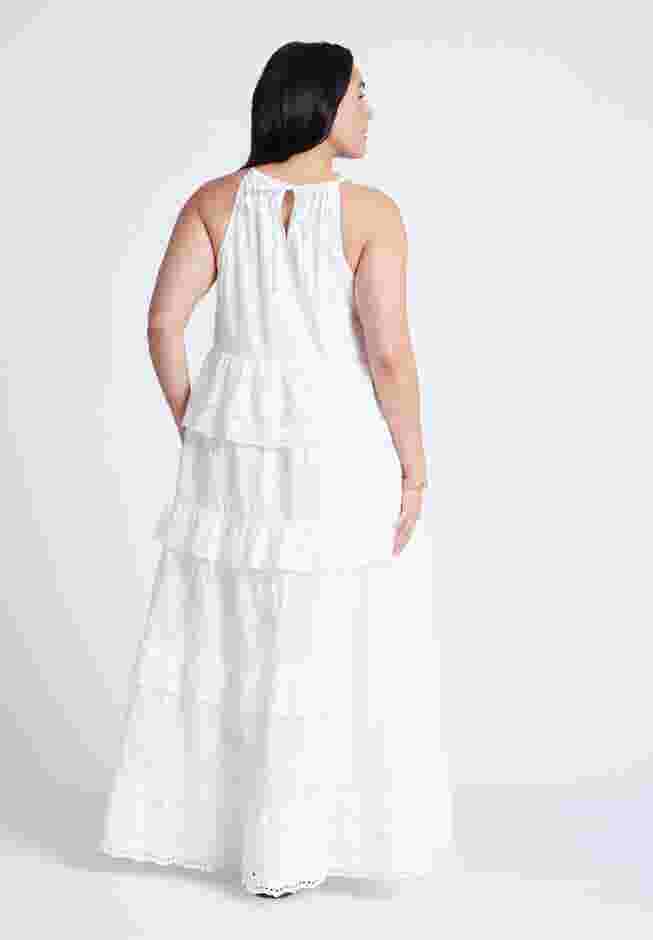 Lace Detail Aline Dress image number 3