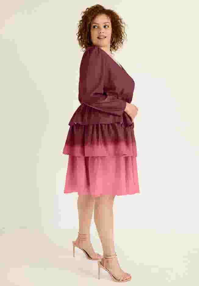 Three-Tiered Ombre Dress image number 2