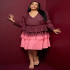 Three-Tiered Ombre Dress image number null