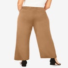 Everyday Stretch Knit Wide Leg Pant image number null