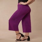 Everyday Stretch Knit Wide Leg Crop Pant image number 1