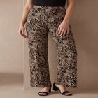 Everyday Stretch Knit Wide Leg Pant image number null