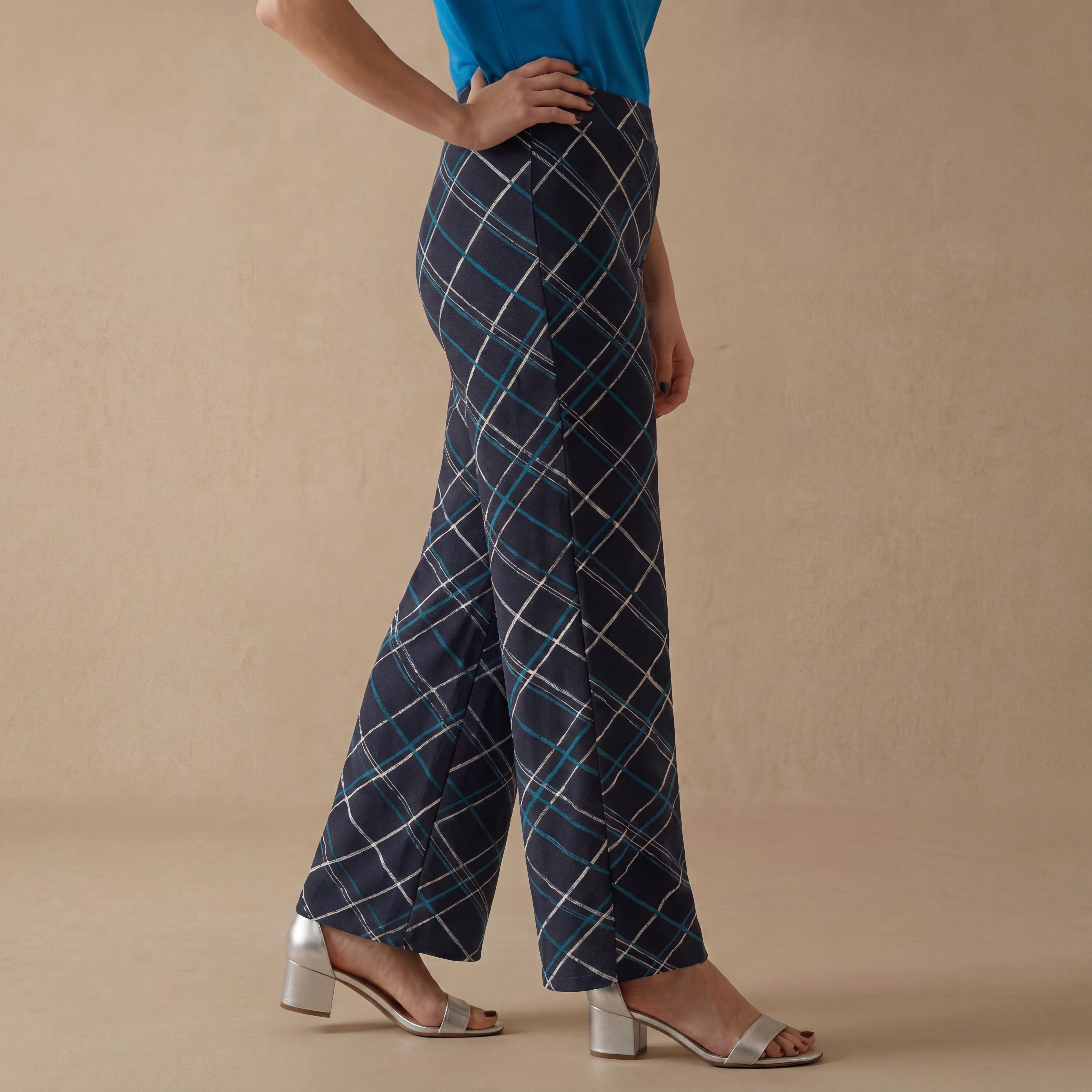 Everyday Stretch Knit Wide Leg Pant image number 1