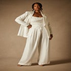 Bridal by ELOQUII Wide Leg Pant image number null