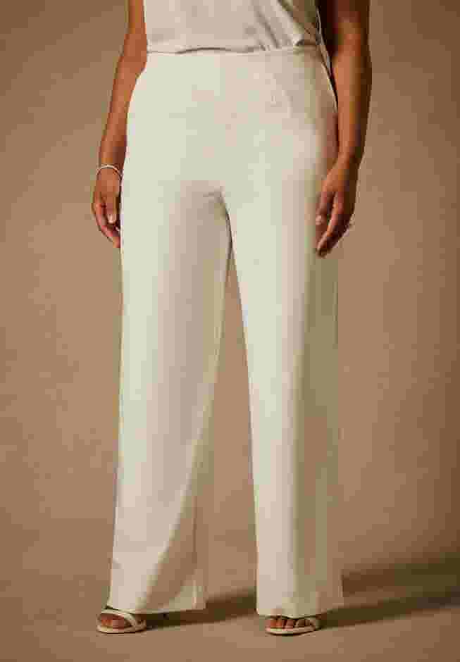 Bridal by ELOQUII High Waist Straight Leg Pant image number 1