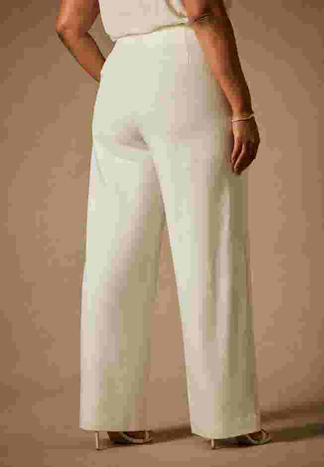Bridal by ELOQUII High Waist Straight Leg Pant image number 2