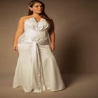Bridal by ELOQUII Satin Mermaid Gown image number null