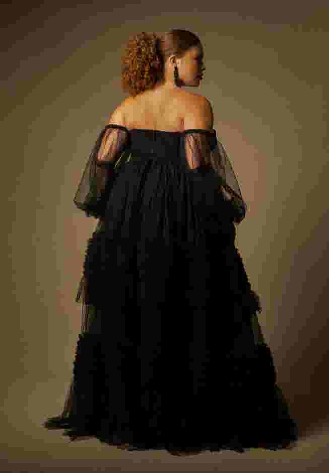 Bridal by ELOQUII Tulle Bustier Ball Gown image number 2