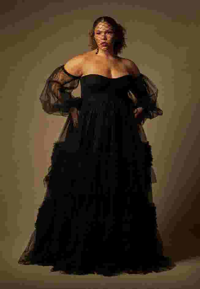 Bridal by ELOQUII Tulle Bustier Ball Gown image number 0