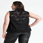 Jacquard Sleeveless Top image number null