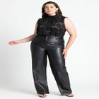 Jacquard Sleeveless Top image number null