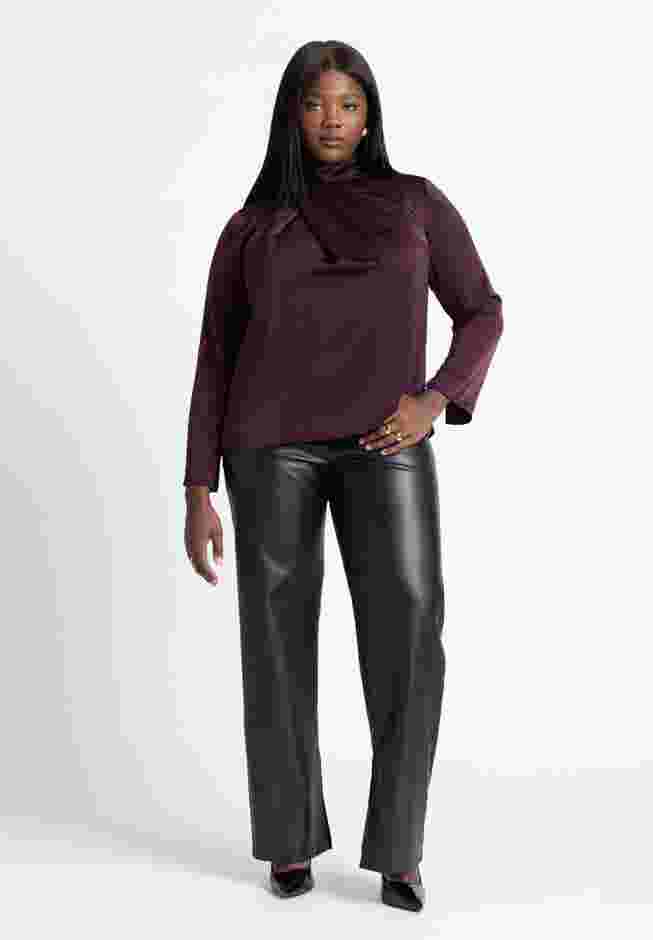 High Neck Drape Top image number 2