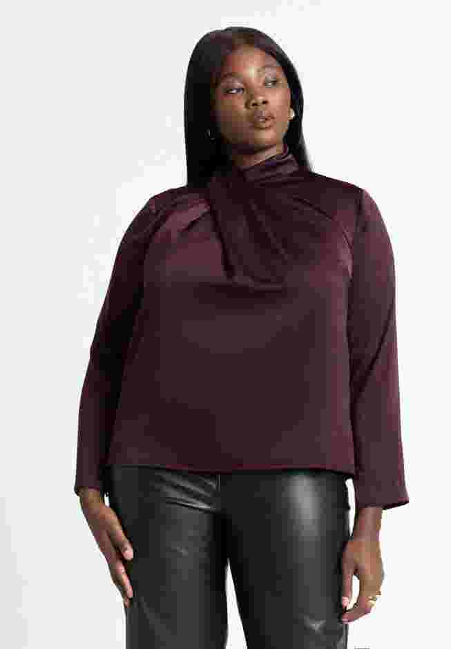 High Neck Drape Top image number 0