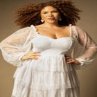 Bridal by ELOQUII Lace Tiered Dress image number null