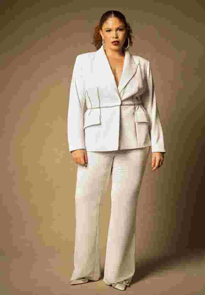 Bridal by ELOQUII Embellished Blazer image number 2