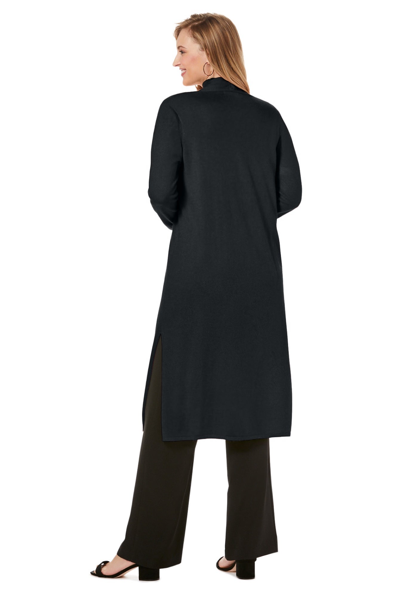 Carefree Cashmere Duster Sweater image number 1