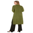 Carefree Cashmere Duster Sweater image number null