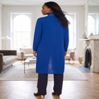 Cotton Cashmere Duster Sweater image number 1